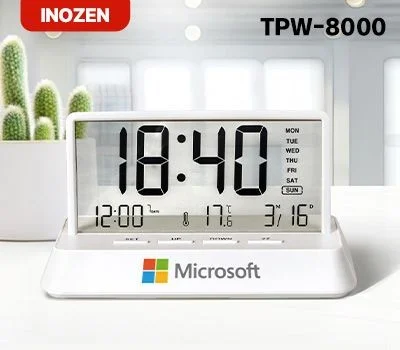 이노젠TPW-8000스누즈투명디스플레이스마트 탁상시...