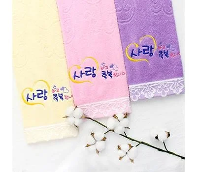 로고 인쇄 수건 판촉물, 오래가는 인쇄 방식은?