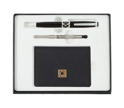 완자문 소가죽명함지갑