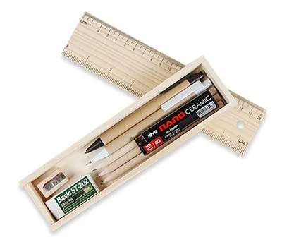 나무필통문구세트 204호