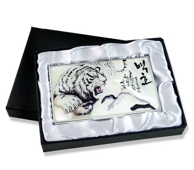 나전칠기 백호 자개 명함케이스