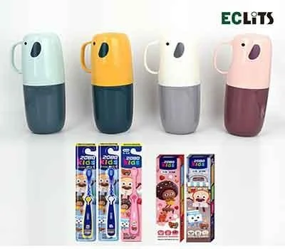 양치컵 치약 칫솔 세트