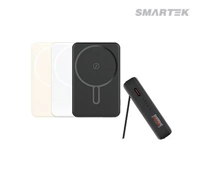 스마텍 5000mAh 마그네틱 거치대 PD 고속 충전 보조...