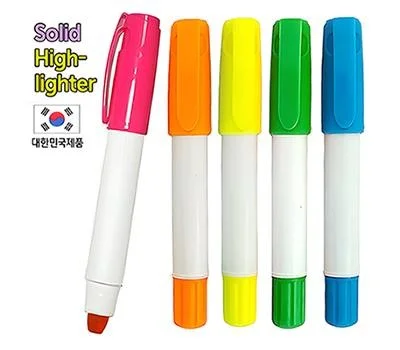 빅백색고체형광펜