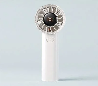 텀컵 미니 파워제트 핸디형 선풍기 LED디스플레이